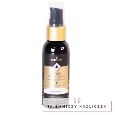 Sensuva Natural Water-Based Lubrykant Kokosowy 57 ml Sensuva