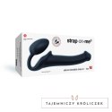 Strap-On-Me Bendable Black M - Model anatomiczny bez paska, silikonowy Strap-On-Me