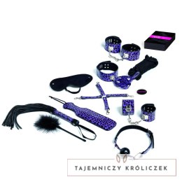 Tease & Please Master & Slave Bondage Game Zestaw z akcesoriami fioletowy Tease & Please