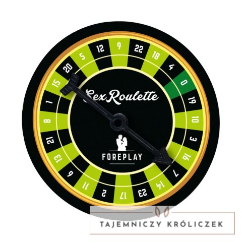 Tease and Please Sex Roulette Foreplay - gra planszowa dla par, 24 wyzwania Tease & Please