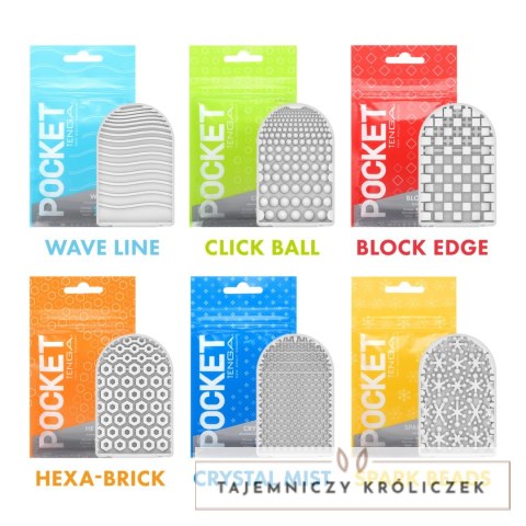 Tenga Pocket Spark Beads - podręczna maszyna intymna kieszonkowa Tenga