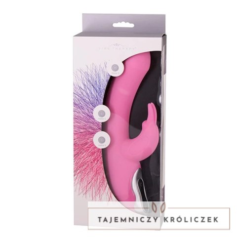 Vibe Therapy Tri Rabbit Pink - wielofunkcyjny model silikonowy, 3 silniki Vibe Therapy