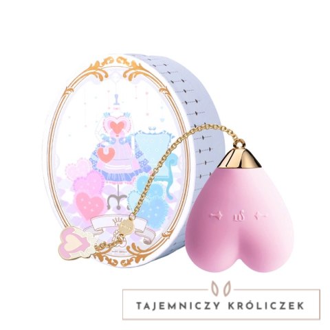 ZALO Baby Heart Berry Violet masażer relaksujący z aplikacją Bluetooth Zalo