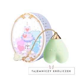 ZALO Baby Heart Melon Green masażer punktowy, silikonowy, Bluetooth Zalo