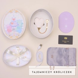 ZALO Baby Heart Vanilla White masażer z aplikacją, silikon Softek, 8 trybow Zalo