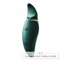 ZALO Hero Jewel Green - masażer pulsacyjny z kryształem, zielony Zalo