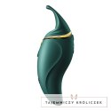 ZALO Hero Jewel Green - masażer pulsacyjny z kryształem, zielony Zalo