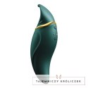 ZALO Hero Jewel Green - masażer pulsacyjny z kryształem, zielony Zalo