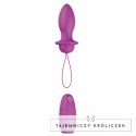 B Swish bfilled Classic Orchid - wibrująca maszyna intymna z pilotem B Swish