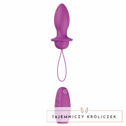 B Swish bfilled Classic Orchid - wibrująca maszyna intymna z pilotem B Swish