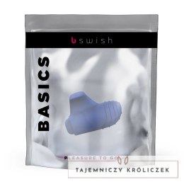 B Swish bteased Basic Denim - nakładka wibrująca na palec, silikonowa B Swish