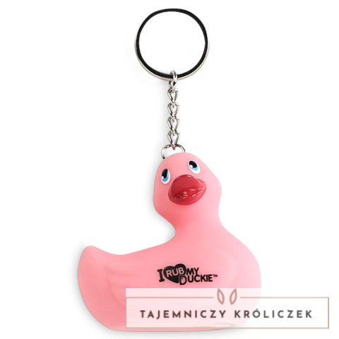 Big Teaze Toys I Rub My Duckie breloczek rożowy mini kaczuszka Big Teaze Toys