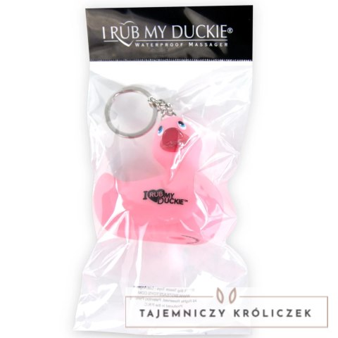 Big Teaze Toys I Rub My Duckie breloczek rożowy mini kaczuszka Big Teaze Toys