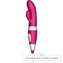 Bodywand Wand Plus Power Plug-In Rabbit Pink - model zasilany sieciowo, silikonowy Bodywand
