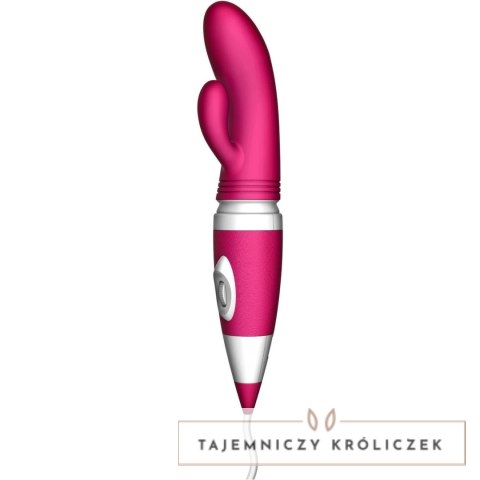 Bodywand Wand Plus Power Plug-In Rabbit Pink - model zasilany sieciowo, silikonowy Bodywand