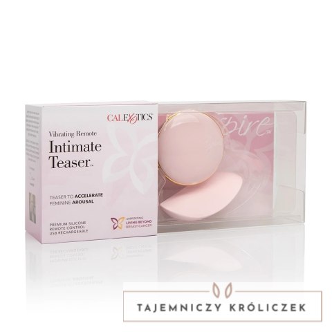 CalExotics Inspire Intimate Teaser z pilotem, 10 trybow, silikonowy Inspire