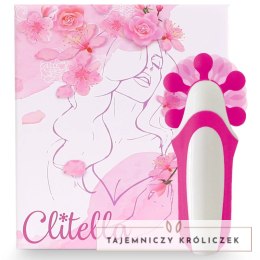 FeelzToys Clitella Pink - Kompaktowy stymulator z wymiennymi końcowkami FeelzToys