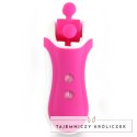 FeelzToys Clitella Pink - Kompaktowy stymulator z wymiennymi końcowkami FeelzToys