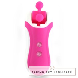 FeelzToys Clitella Pink - Kompaktowy stymulator z wymiennymi końcowkami FeelzToys