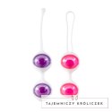 FeelzToys Jena Geisha Balls Zestaw Treningowy Purple Pink 4 Sztuki FeelzToys