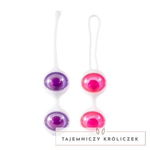FeelzToys Jena Geisha Balls Zestaw Treningowy Purple Pink 4 Sztuki FeelzToys