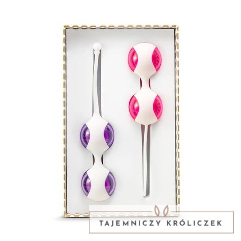 FeelzToys Jena Geisha Balls Zestaw Treningowy Purple Pink 4 Sztuki FeelzToys