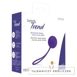 Joydivision Joyballs Trend Single Violet - kulka treningowa Silikomed 3,5cm Joydivision