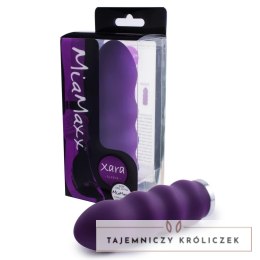 MiaMaxx Xara Sleeve Wave Purple - Falista nakładka silikonowa 13,5cm MiaMaxx