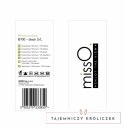 MissO B700 Bodystocking S/L siateczka średnie oczka czarny MissO