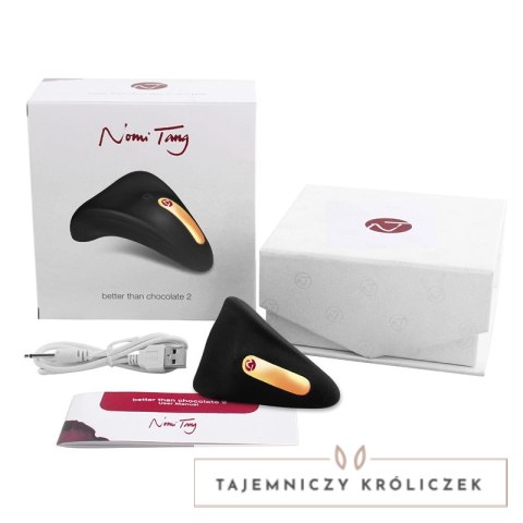 Nomi Tang Better Than Chocolate 2 Black & Gold - stymulator z panelem dotykowym Nomi Tang