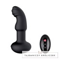 Nomi Tang Pluggy RC silikonowy masażer zdalny, 15,3 cm, USB, czarny Nomi Tang
