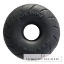 Perfect Fit Cruiser Ring 6,4 cm Black - elastyczny pierścień SilaSkin Perfect Fit