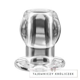 Perfect Fit Double Tunnel Plug Large Clear - anatomiczna podwojna zatyczka duża Perfect Fit