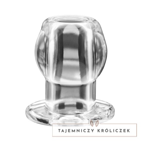 Perfect Fit Double Tunnel Plug Large Clear - anatomiczna podwojna zatyczka duża Perfect Fit