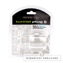 Perfect Fit Double Tunnel Plug Large Clear - anatomiczna podwojna zatyczka duża Perfect Fit