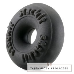 Perfect Fit Stackit Black - elastyczny pierścień silikonowy czarny Perfect Fit