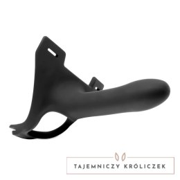 Perfect Fit Zoro Strap-On 14 cm Black - system anatomiczny, elastyczny pas Perfect Fit
