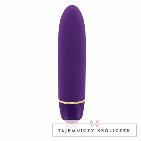 Rocks-Off Classique Vibe Pride Deep Purple - 7 trybow, silikonowy, 12 cm Rianne S