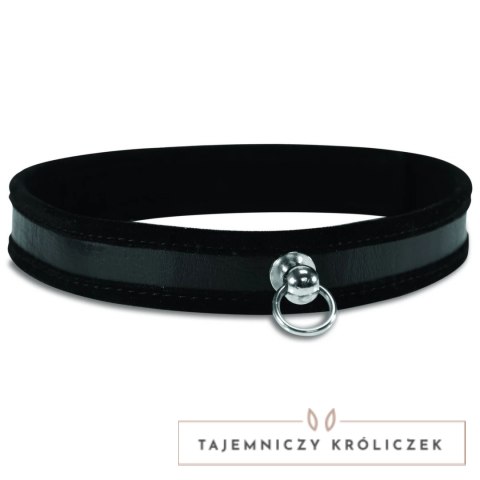 S&M Black Day Collar - stylowa obroża unisex, długość 48 cm Sex&Mischief