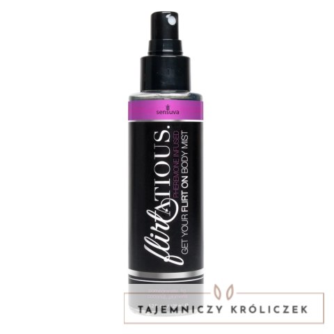 Sensuva Flirtatious Mgiełka do ciała Pomegranate Fig Coconut 125ml Sensuva