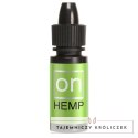 Sensuva ON Arousal Oil Hemp 5 ml - naturalny olejek z konopi Sensuva