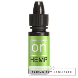 Sensuva ON Arousal Oil Hemp 5 ml - naturalny olejek z konopi Sensuva