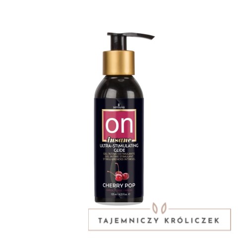 Sensuva Ultra-Stimulating ON Insane Cherry Pop 125ml hybrydowy żel Sensuva