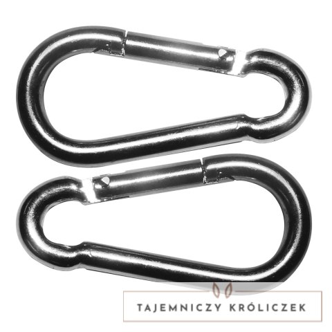 Sportsheets Edge Carabiners - Wytrzymałe klamry metalowe (2 szt.) Sportsheets
