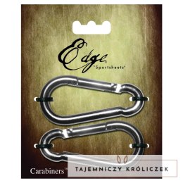 Sportsheets Edge Carabiners - Wytrzymałe klamry metalowe (2 szt.) Sportsheets