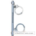 Sportsheets S&M Spreader Bar z metalowymi mankietami 66 cm Sex&Mischief