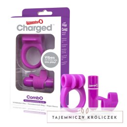 The Screaming O Charged CombO Kit #1 Purple - Zestaw akcesoriow wielofunkcyjnych The Screaming O