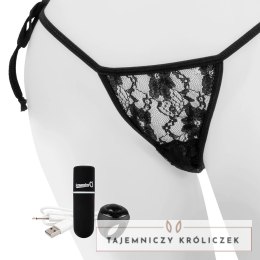 The Screaming O Charged Panty Vibe Black - zdalnie sterowany system z majteczkami The Screaming O