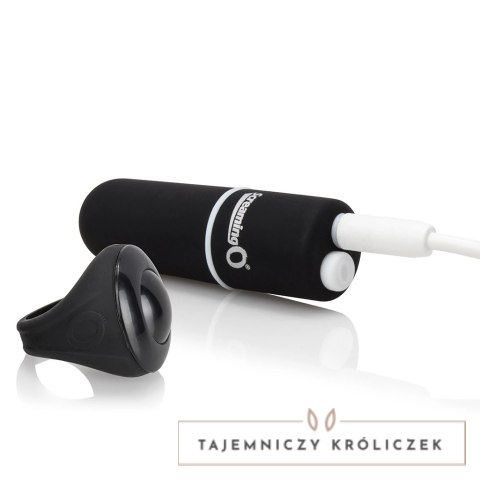 The Screaming O Charged Panty Vibe Black - zdalnie sterowany system z majteczkami The Screaming O