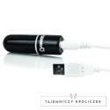 The Screaming O Charged Vooom Black - kompaktowy stymulator 10 trybow USB The Screaming O